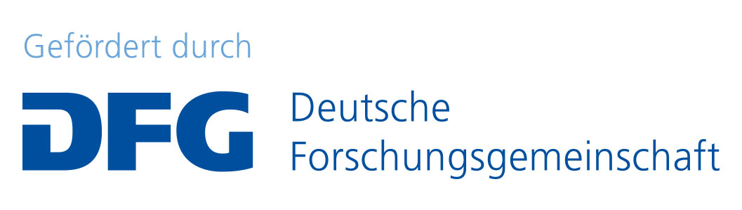 DFG-Logo mit Förderungsbemerkung DFG-Logo mit Förderungsbemerkung